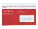 ELCO Dokumententasche aus Papier C5/6 Fenster rechts, 250 Stück