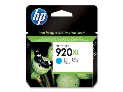 [90020896 103835] HP Tinte Nr. 920XL (CD972AE) Cyan