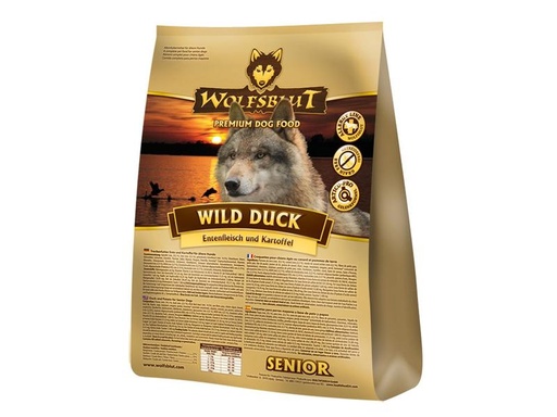 [90169245 1223851] Wolfsblut Trockenfutter Dog Wild Duck Senior, 2 kg