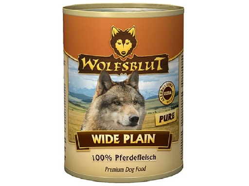 [90169254 1223856] Wolfsblut Nassfutter Dog Wide Plain Pure Adult, 395 g