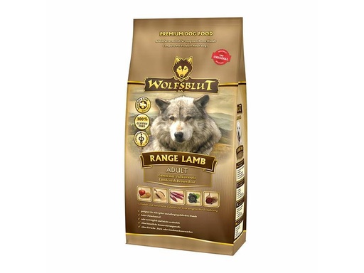 [90169266 1223827] Wolfsblut Trockenfutter Dog Range Lamb Adult, 2 kg