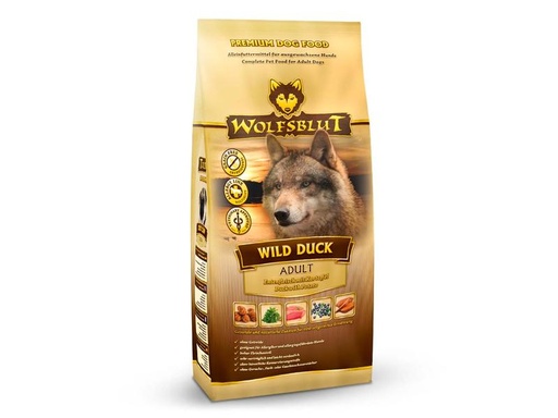 [90169298 1223823] Wolfsblut Trockenfutter Dog Wild Duck Adult, 2 kg