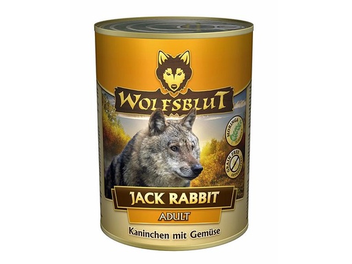 [90169313 1223858] Wolfsblut Nassfutter Dog Jack Rabbit Adult, 395 g