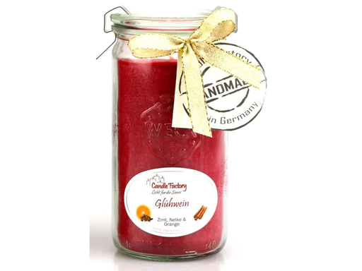 [90020946 1162135] Candle Factory Duftkerze Glühwein Mini Jumbo