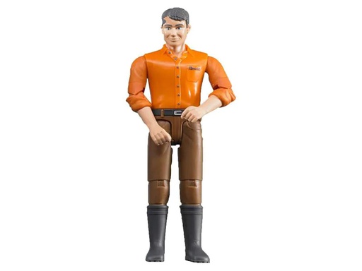 [90021135 537166] Bruder Spielwaren Figur mit brauner Hose