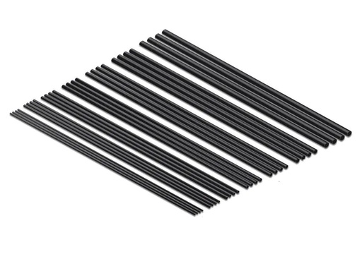 [90021169 1067238] Delock Schrumpfschlauch 28er-Set, 20 cm Schwarz