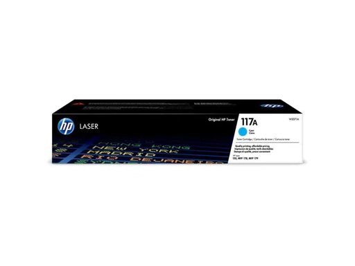 [90021307 957221] HP Toner Nr. 117A (W2071A) Cyan