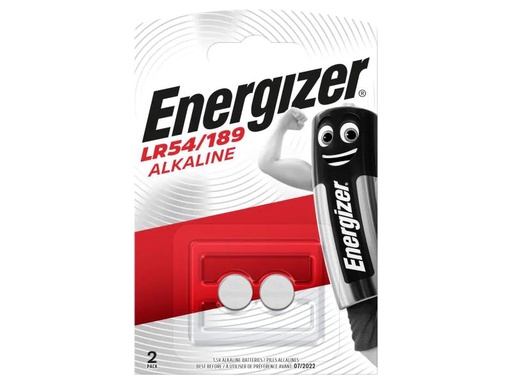 [90021311 739891] Energizer Knopfzelle Alkaline LR54 / 189 2 Stück