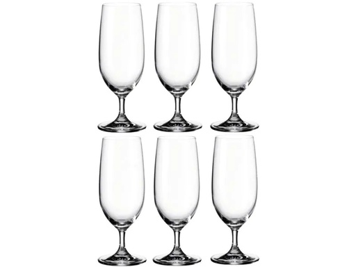 [90021468 779642] Montana Bierglas Pure 360 ml, 6 Stück, Transparent