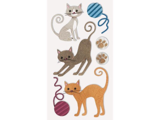 [90021487 797967] Heyda Motivsticker Mix Katzen