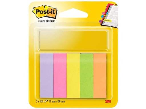 [90021501 765957] Post-it Page Marker Post-it 15 mm x 50 mm Mehrfarbig
