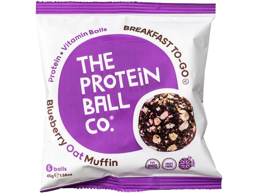[90021613 1217531] The Protein Ball Co. Protein Balls Blueberry Oat Muffin 45 g