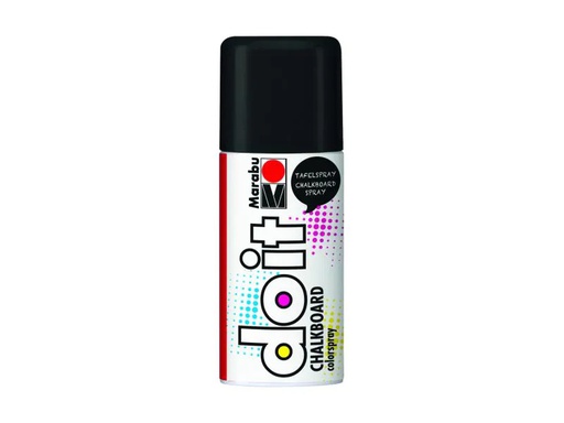 [90021743 556576] Marabu Sprühfarbe do it Chalkboard 150 ml, Schwarz