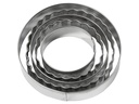 Creativ Company Guetzli-Ausstecher-Set 8 cm 5 Stück, Kreise