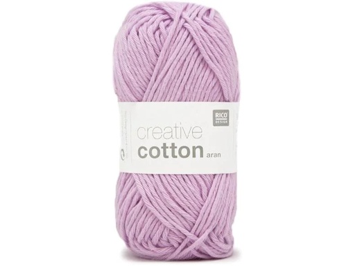 [90021888 1156776] Rico Design Wolle Creative Cotton Aran 50 g, Violett