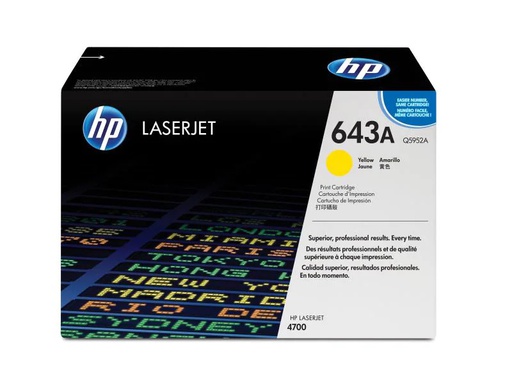 [90022022 30693] HP Toner Nr. 643A (Q5952A) Yellow