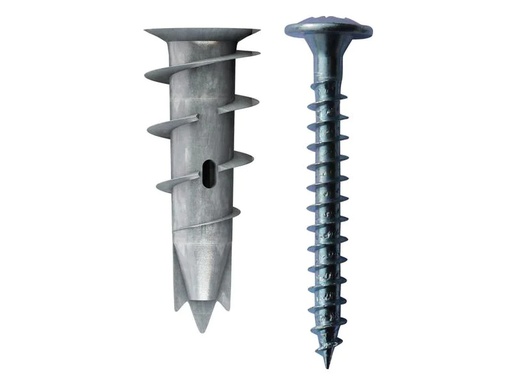 [90022045 1073276] Tox-Dübel Gipskartondübel Spiral Plus 37-2 S 50 Stück