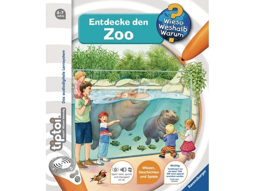 [90000198 639124] tiptoi Lernbuch WWW Entdecke den Zoo