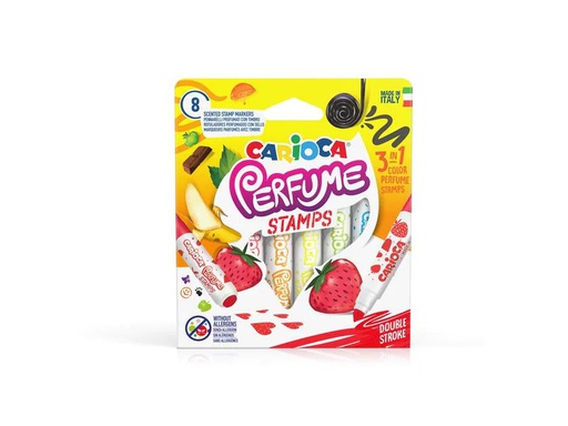 [90022207 1170273] Carioca Perfume Stamps 8-teilig, Mehrfarbig
