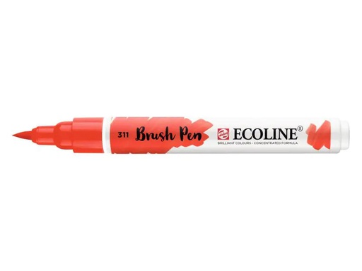 [90022346 997164] Talens Brushpen Ecoline Zinnober