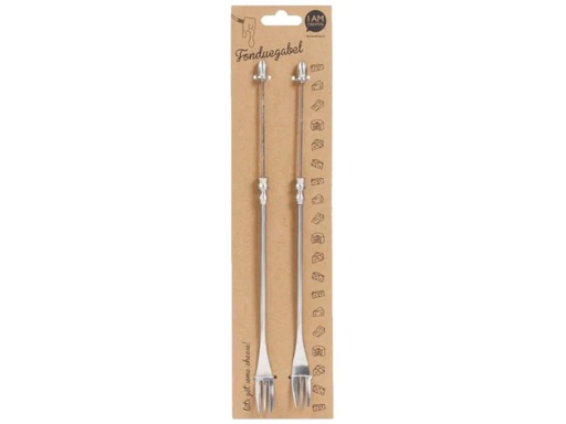 [90022400 1053058] I AM CREATIVE Küchenutensilien 30 cm Fonduegabeln, 2 Stück