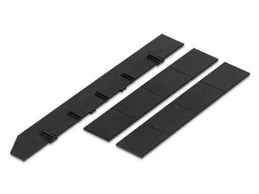 [90022422 1208576] Styro Schubladenelement Unterteilung 3 Stück, Schwarz