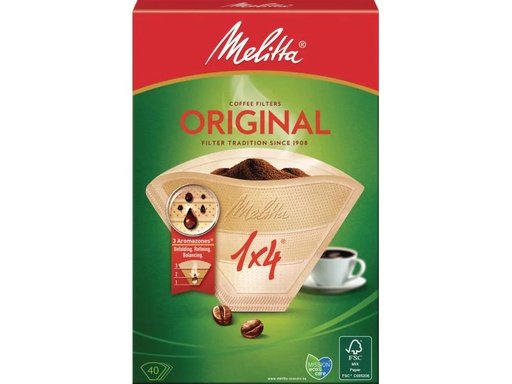 [90022470 471714] Melitta Filtertüte Original 1x4 80 Stück