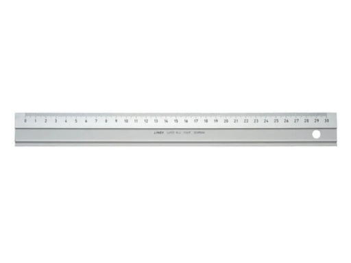 [90022579 514807] Linex Lineal Facette aus Aluminium, 30 cm
