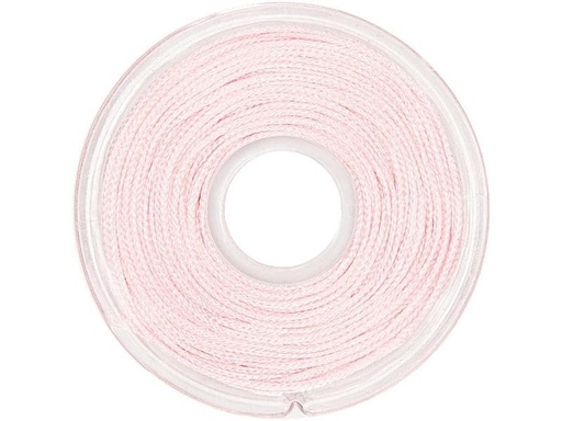 [90022659 1193038] Rico Design Kordelband Makramee 1 mm x 10 m, Rosa