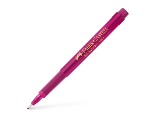 [90022947 924348] Faber-Castell Fineliner Broadpen 1554 0.8 mm, Pink