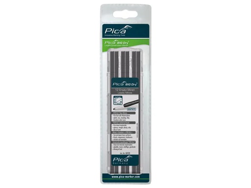 [90022959 1155549] Pica Ersatz-Minen BIG Dry FOR ALL, Graphit, 12 Stück
