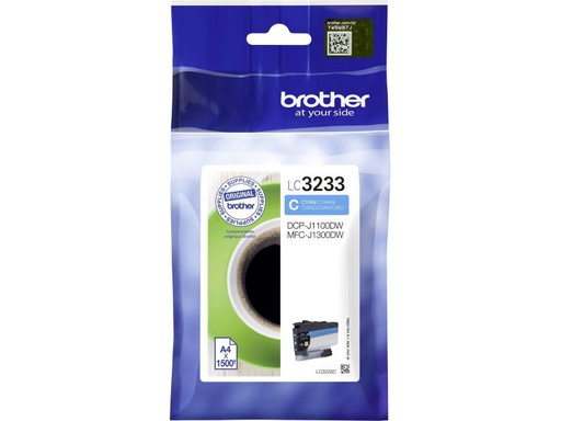 [90023046 816988] Brother Tinte LC-3233C Cyan
