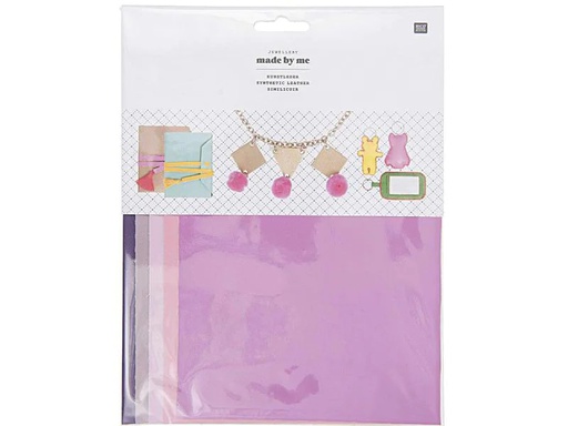 [90023185 991914] Rico Design Leder Girly 14.8 x 21 cm 5 Stück