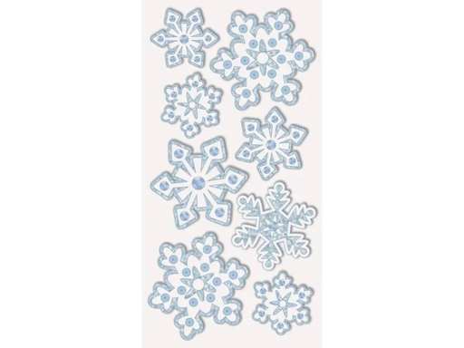 [90023206 665380] Heyda Weihnachtssticker Eiskristalle
