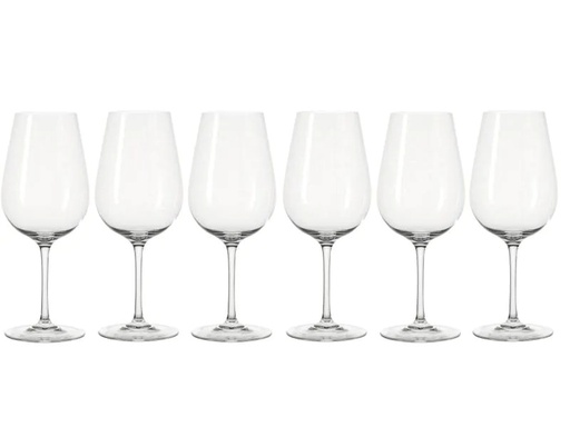 [90023370 552374] Leonardo Weissweinglas Tivoli 450 ml, 6 Stück, Transparent
