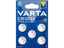Varta Knopfzelle CR2032 5 Stück