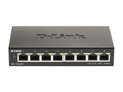 [90023424 1148121] D-Link Switch DGS-1100-08V2 8 Port