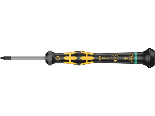 [90169439 1220852] Wera Schraubenzieher 1567 ESD Micro HF TX 4 x 40 mm Torx