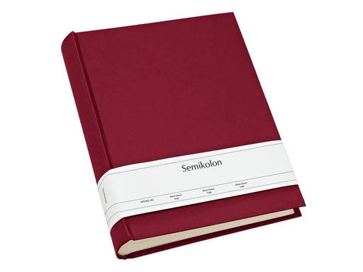 [90169484 1216859] Semikolon Fotoalbum Classic Large 24.5 cm x 30.5 cm Bordeaux