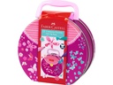 Faber-Castell Filzstift Connector Blau; Pink; Rot