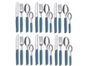 Victorinox Besteck-Set Swiss Modern 24-teilig, Blau