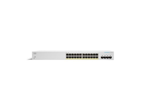 [90170267 1233182] Cisco PoE+ Switch CBS220-24FP-4X 28 Port