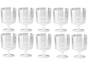 Weita Einweg-Weinglas 200 ml 10 Stück, Transparent