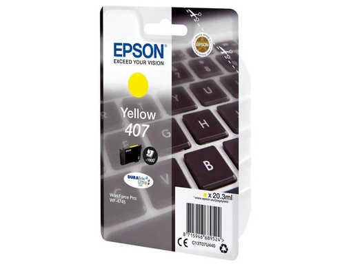 [90023711 1134991] Epson Tinte 407 / C13T07U440 Yellow