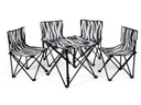 Zebraffo Camping-Sitzgarnitur Zebra 5er Kids