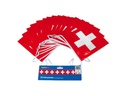 Haushaltsware Girlande Schweizerkreuz