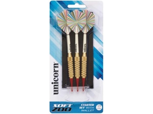 [90023730 1135076] Unicorn Dartpfeile E200, 17 g, Softtip