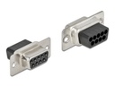 Delock Crimp Buchse D-Sub 9 Pin 4 Stück