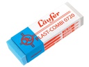 Läufer Radiergummi PLAST COMBI 0720 Blau/Weiss