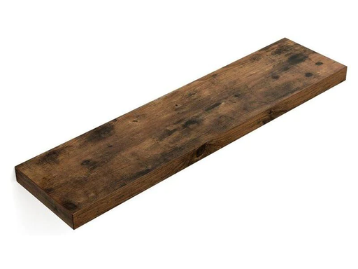 [90171396 1171292] VASAGLE Wandregal Ledge 80 x 3.8 cm, Braun